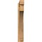 Ekena Millwork Imperial Block Rough Sawn Outlooker, Western Red Cedar, 6"W x 30"D x 42"H OUT06X30X42IMP05RWR - alternate 2